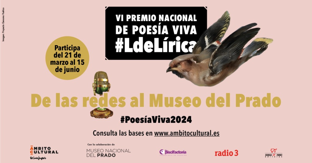 VI Edición del Premio Nacional de Poesía Viva #LdeLírica
