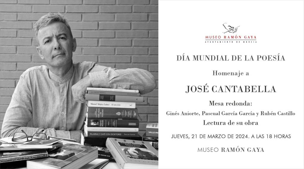 Día de la poesía, homenaje a José Cantabella